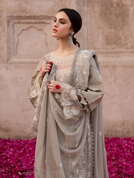 Parishay | Mastani Luxury Lawn 25 | MA - 06 by Maria Faisal - Registered Vendor of : Parishay - type : Ladies Clothes - 100% original wedding dresses