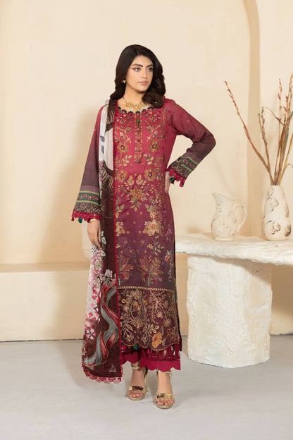 Ramsha | Mashaal Luxury Lawn | L-1303 by Maria Faisal - Registered Vendor of : Ramsha - type : Ladies Clothes - 100% original wedding dresses