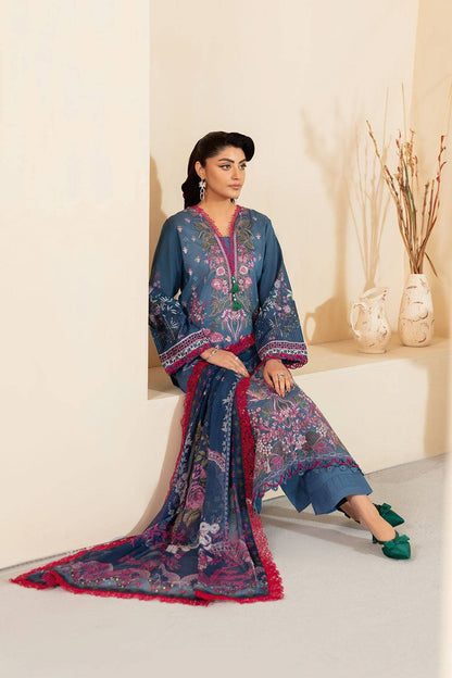 Ramsha | Mashaal Luxury Lawn | L-1305 by Maria Faisal - Registered Vendor of : Ramsha - type : Ladies Clothes - 100% original wedding dresses
