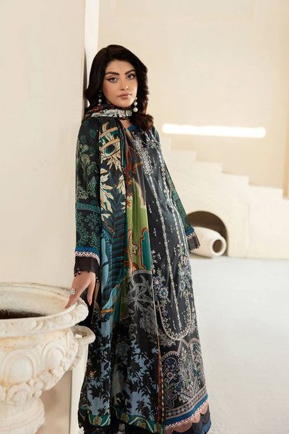Ramsha | Mashaal Luxury Lawn | L-1301 by Maria Faisal - Registered Vendor of : Ramsha - type : Ladies Clothes - 100% original wedding dresses