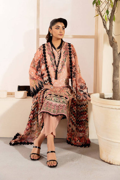 Ramsha | Mashaal Luxury Lawn | L-1311 by Maria Faisal - Registered Vendor of : Ramsha - type : Ladies Clothes - 100% original wedding dresses