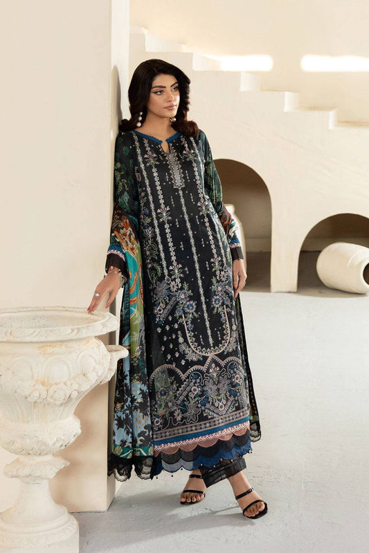 Ramsha | Mashaal Luxury Lawn | L-1301 by Maria Faisal - Registered Vendor of : Ramsha - type : Ladies Clothes - 100% original wedding dresses