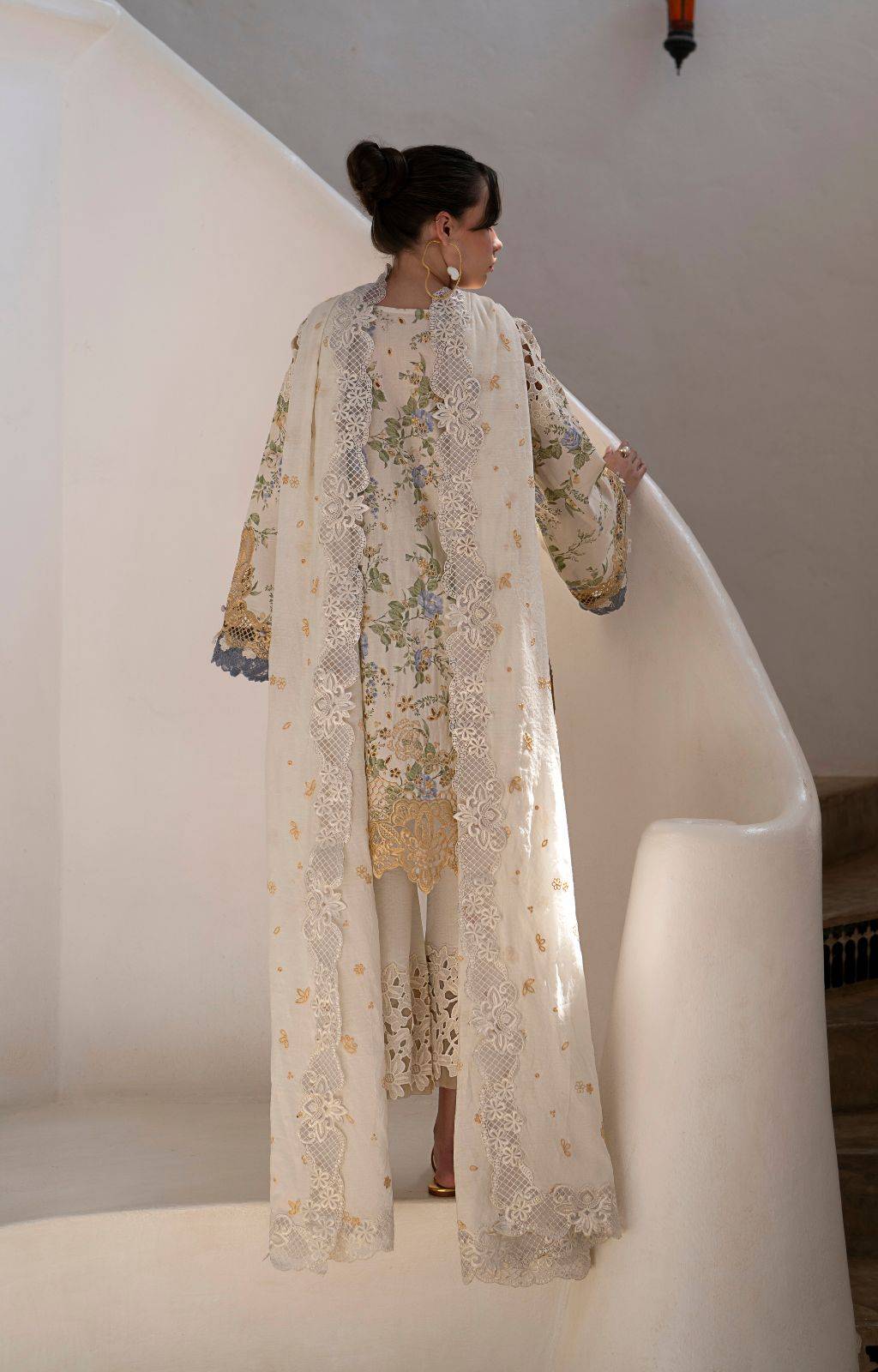 AJR Couture | Printakari Lawn 25 | Maze by Maria Faisal - Registered Vendor of : AJR Couture - type : Ladies Clothes - 100% original wedding dresses