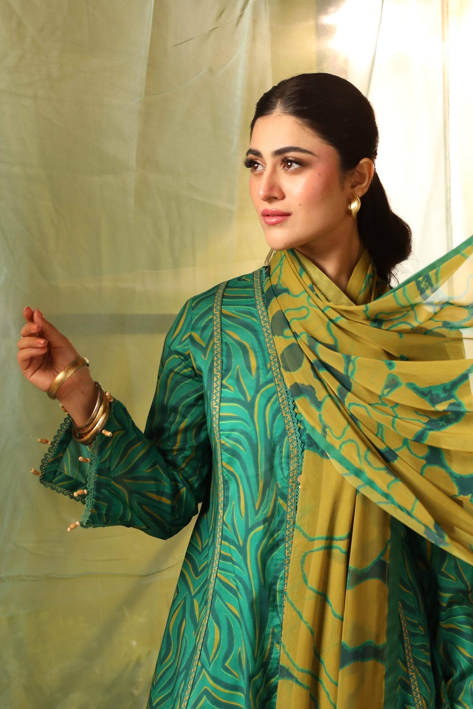 Maria B | M Basic Summer Lawn 25 | MB-CUS25-704A - Ladies Clothes - Maria Faisal