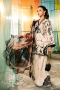 Maria B | M Basic Summer Lawn 25 | MB-CUS25-713B - Ladies Clothes - Maria Faisal