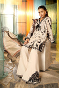 Maria B | M Basic Summer Lawn 25 | MB-CUS25-713B - Ladies Clothes - Maria Faisal
