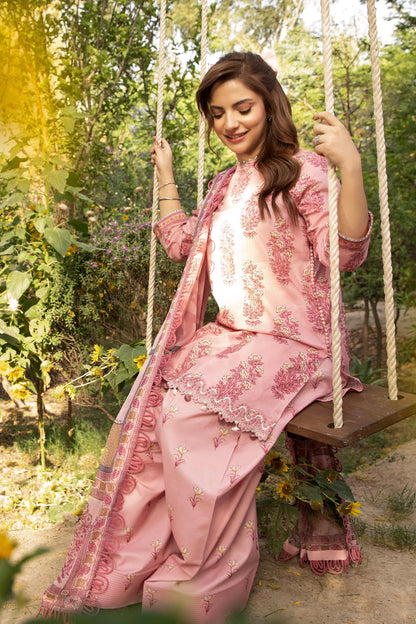 Maria B | Eid Basic Lawn | MB-CUS25-908A by Maria Faisal - Registered Vendor of : Maria B - type : Ladies Clothes - 100% original wedding dresses