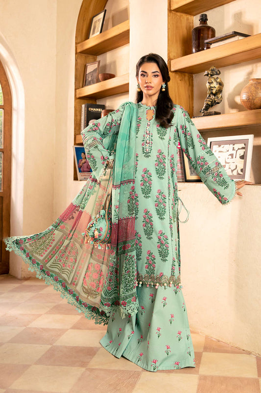 Maria B | Eid Basic Lawn | MB-CUS25-908B by Maria Faisal - Registered Vendor of : Maria B - type : Ladies Clothes - 100% original wedding dresses