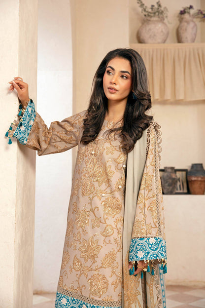 Maria B | Eid Basic Lawn | MB-CUS25-909B by Maria Faisal - Registered Vendor of : Maria B - type : Ladies Clothes - 100% original wedding dresses