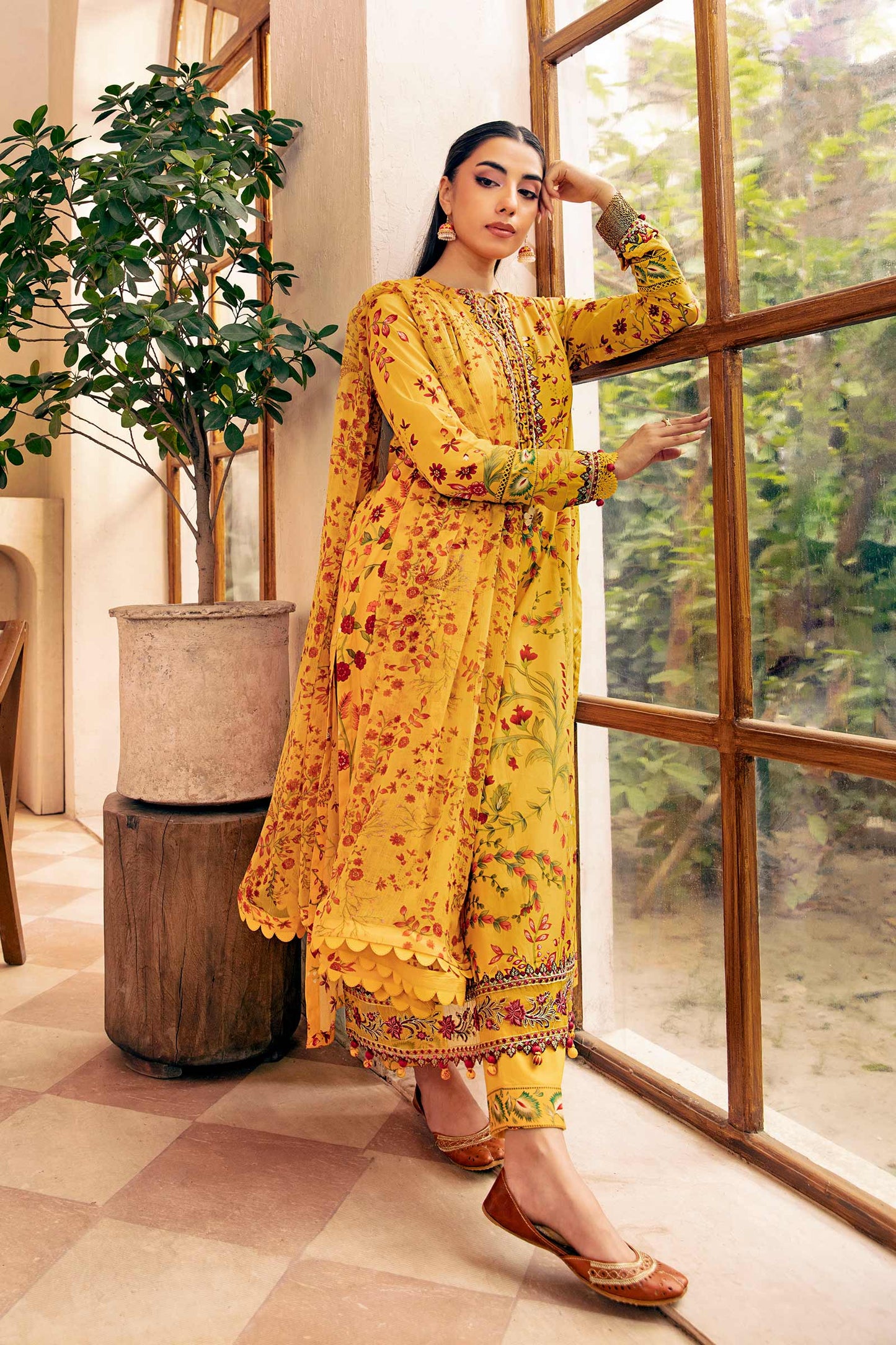 Maria B | Eid Basic Lawn | MB-CUS25-912A by Maria Faisal - Registered Vendor of : Maria B - type : Ladies Clothes - 100% original wedding dresses