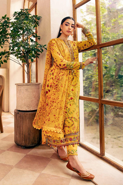 Maria B | Eid Basic Lawn | MB-CUS25-912A by Maria Faisal - Registered Vendor of : Maria B - type : Ladies Clothes - 100% original wedding dresses