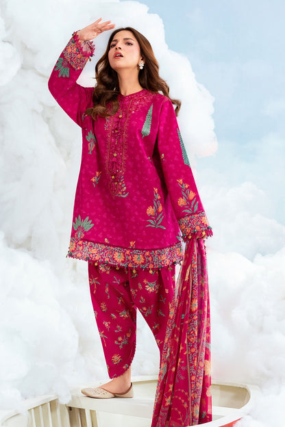 Maria B | M Basics Dreamscape Eid Lawn | MB-CUSV14-03B - Luxury Dress - available at Maria Faisal in UK and USA.