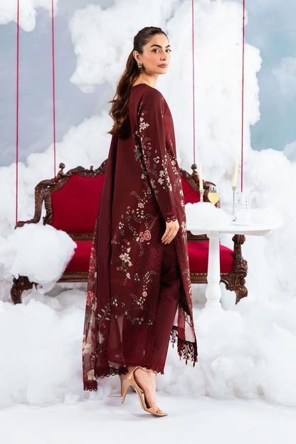 Maria B | M Basics Dreamscape Eid Lawn | MB-CUSV14-07A - Luxury Dress - available at Maria Faisal in UK and USA.