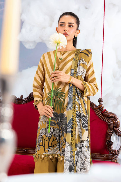 Maria B | M Basics Dreamscape Eid Lawn | MB-CUSV14-08A - Luxury Dress - available at Maria Faisal in UK and USA.