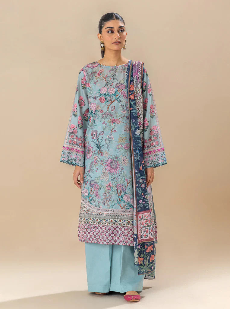 Morbagh | Lawn Collection 24 | SOUL BLUE - Ladies Clothes 