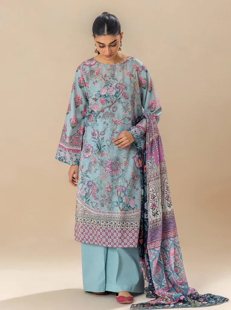 Morbagh | Lawn Collection 24 | SOUL BLUE - Ladies Clothes 