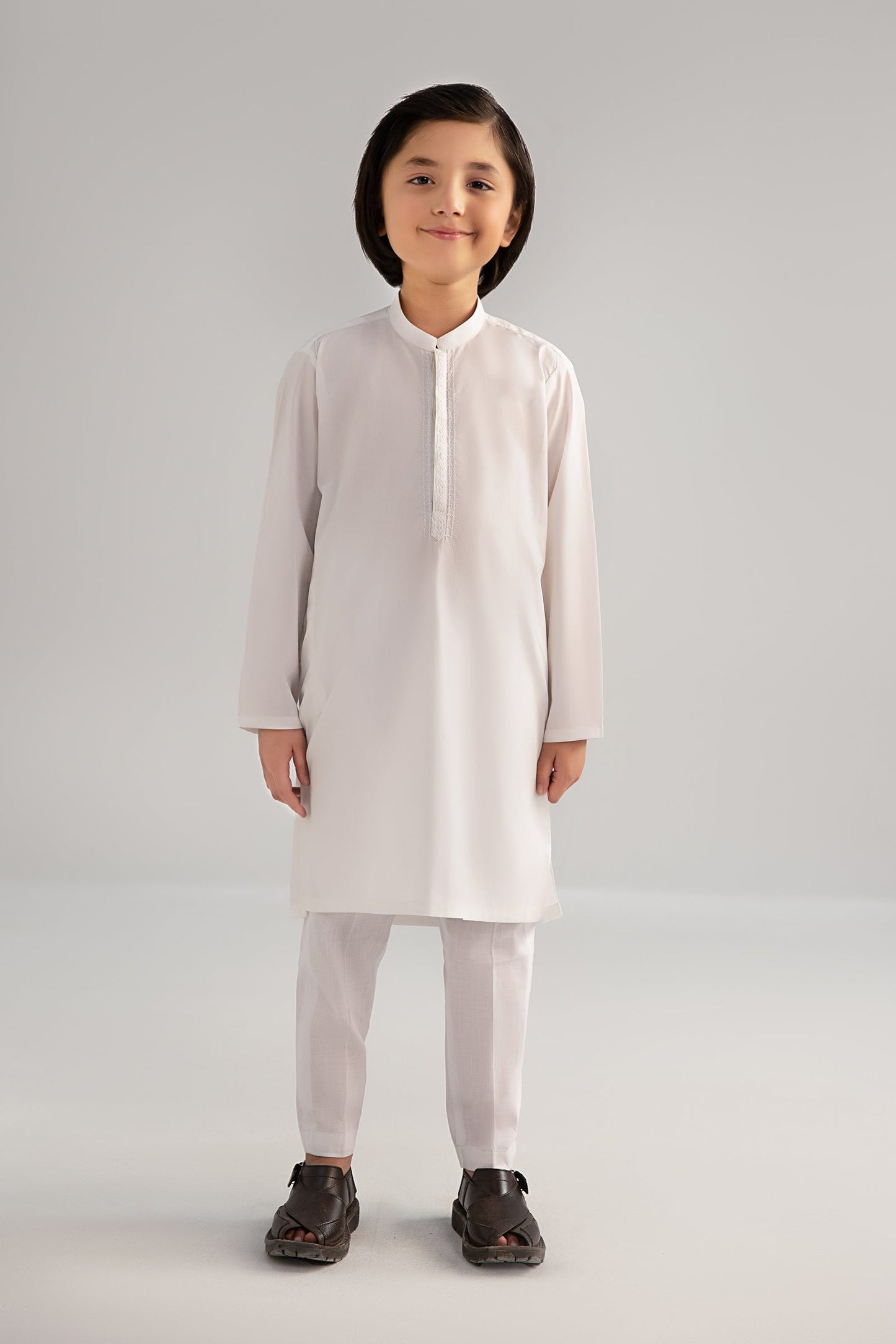 2 Piece Embroidered Cotton Suit - Kids Clothes - available at Maria Faisal in UK and USA