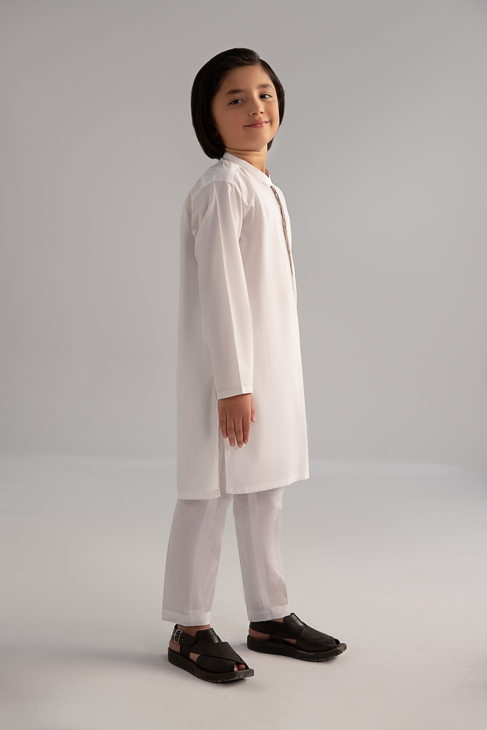 2 Piece Embroidered Cotton Suit - Kids Clothes - available at Maria Faisal in UK and USA