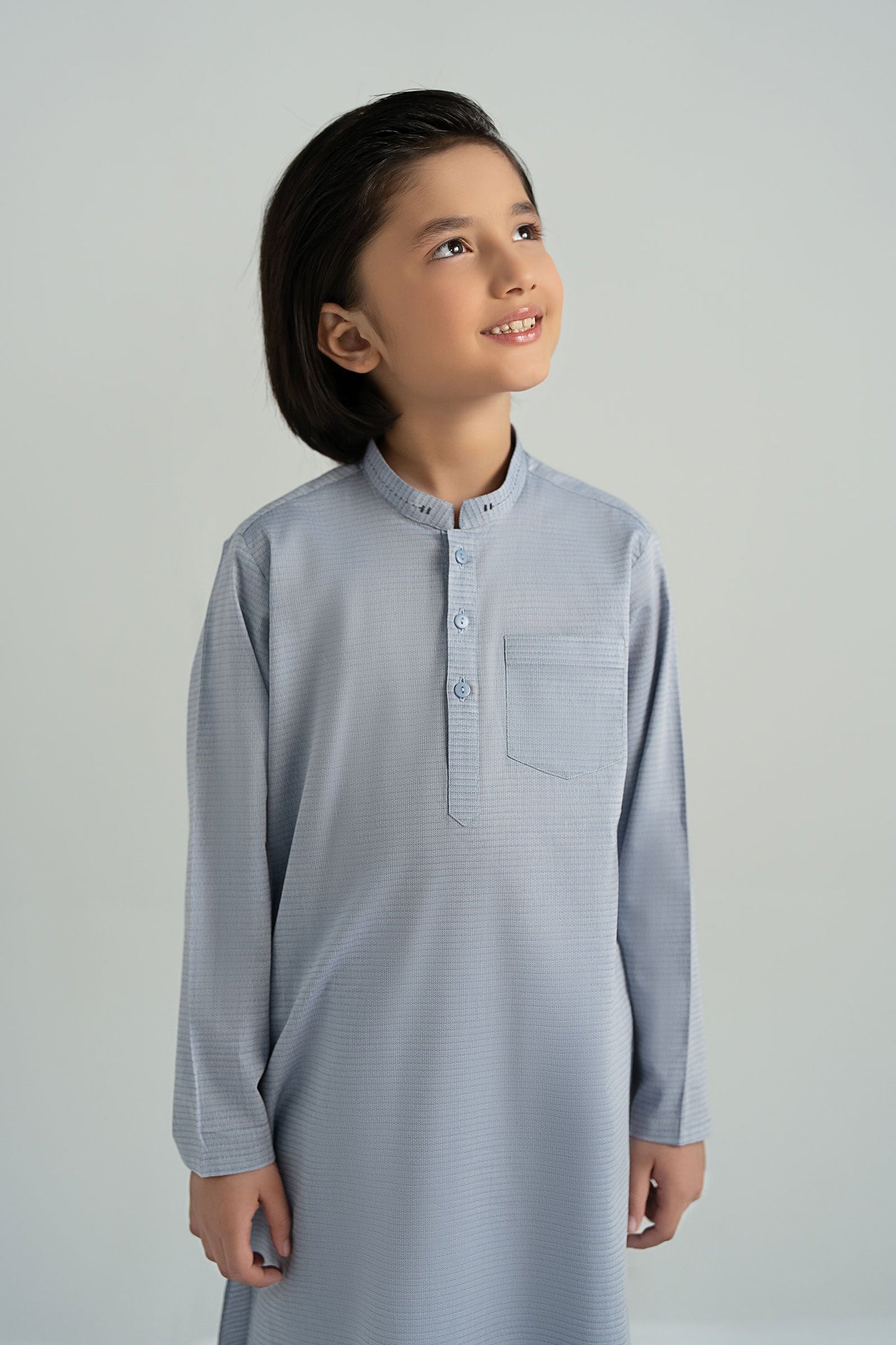 Yarn Dyed Kurta - Kids Clothes - available at Maria Faisal in UK and USA