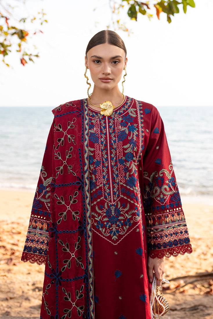 Marjjan | Fasana Lawn | MBL-07 A by Maria Faisal - Registered Vendor of : Marjjan - type : Ladies Clothes - 100% original wedding dresses