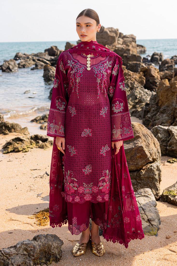 Marjjan | Fasana Lawn | MBL-08 A by Maria Faisal - Registered Vendor of : Marjjan - type : Ladies Clothes - 100% original wedding dresses