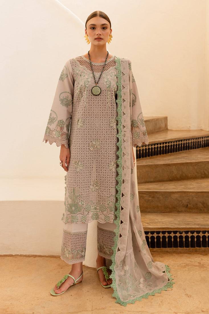 Marjjan | Fasana Lawn | MBL-08 B by Maria Faisal - Registered Vendor of : Marjjan - type : Ladies Clothes - 100% original wedding dresses