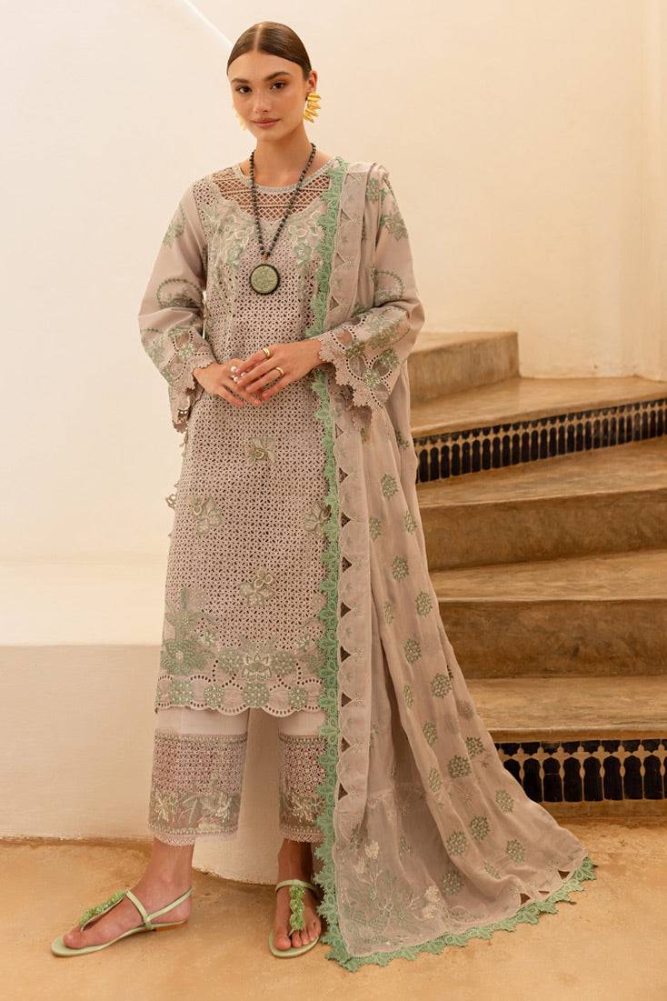 Marjjan | Fasana Lawn | MBL-08 B by Maria Faisal - Registered Vendor of : Marjjan - type : Ladies Clothes - 100% original wedding dresses