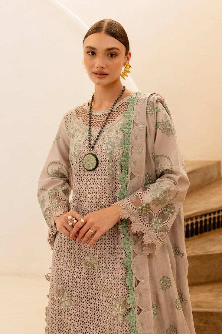 Marjjan | Fasana Lawn | MBL-08 B by Maria Faisal - Registered Vendor of : Marjjan - type : Ladies Clothes - 100% original wedding dresses