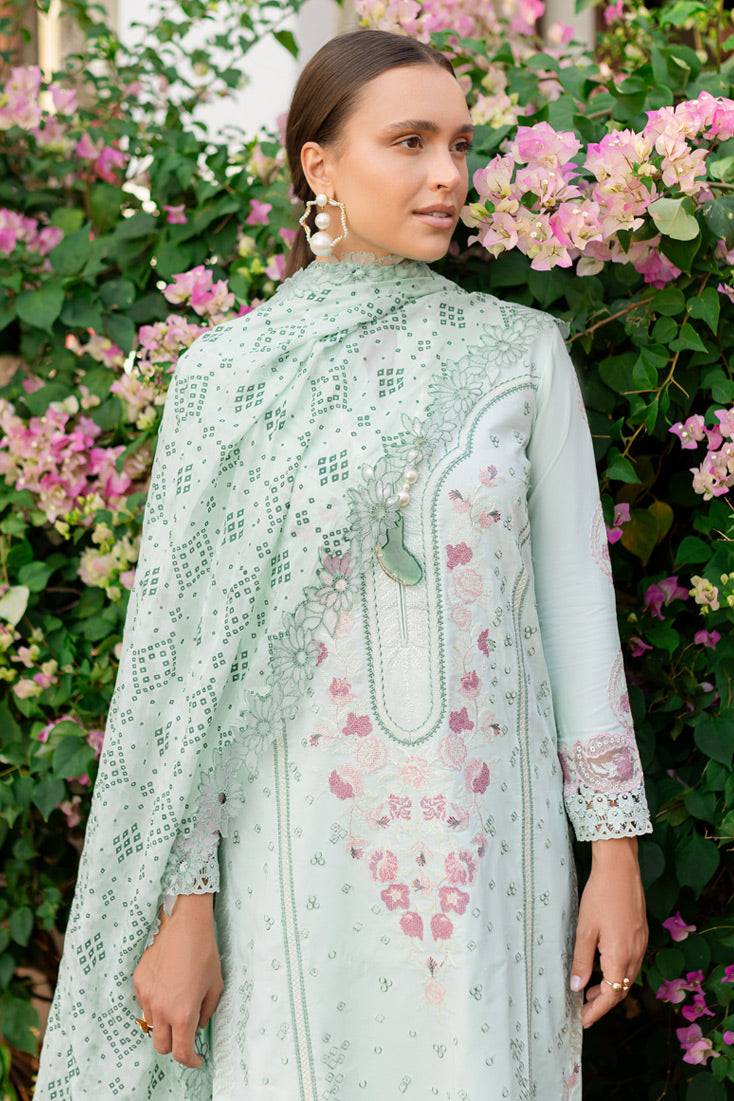 Marjjan | Fasana Lawn | MBL-09 A by Maria Faisal - Registered Vendor of : Marjjan - type : Ladies Clothes - 100% original wedding dresses