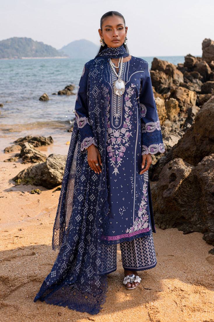 Marjjan | Fasana Lawn | MBL-09 B by Maria Faisal - Registered Vendor of : Marjjan - type : Ladies Clothes - 100% original wedding dresses