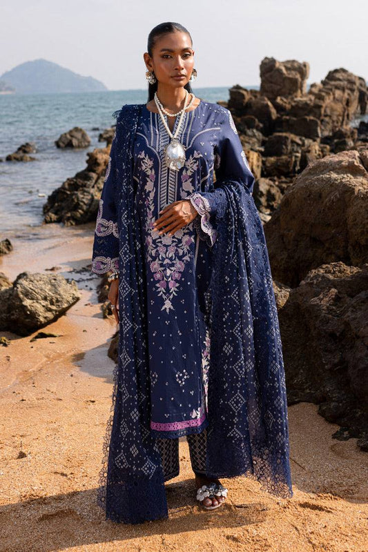 Marjjan | Fasana Lawn | MBL-09 B by Maria Faisal - Registered Vendor of : Marjjan - type : Ladies Clothes - 100% original wedding dresses