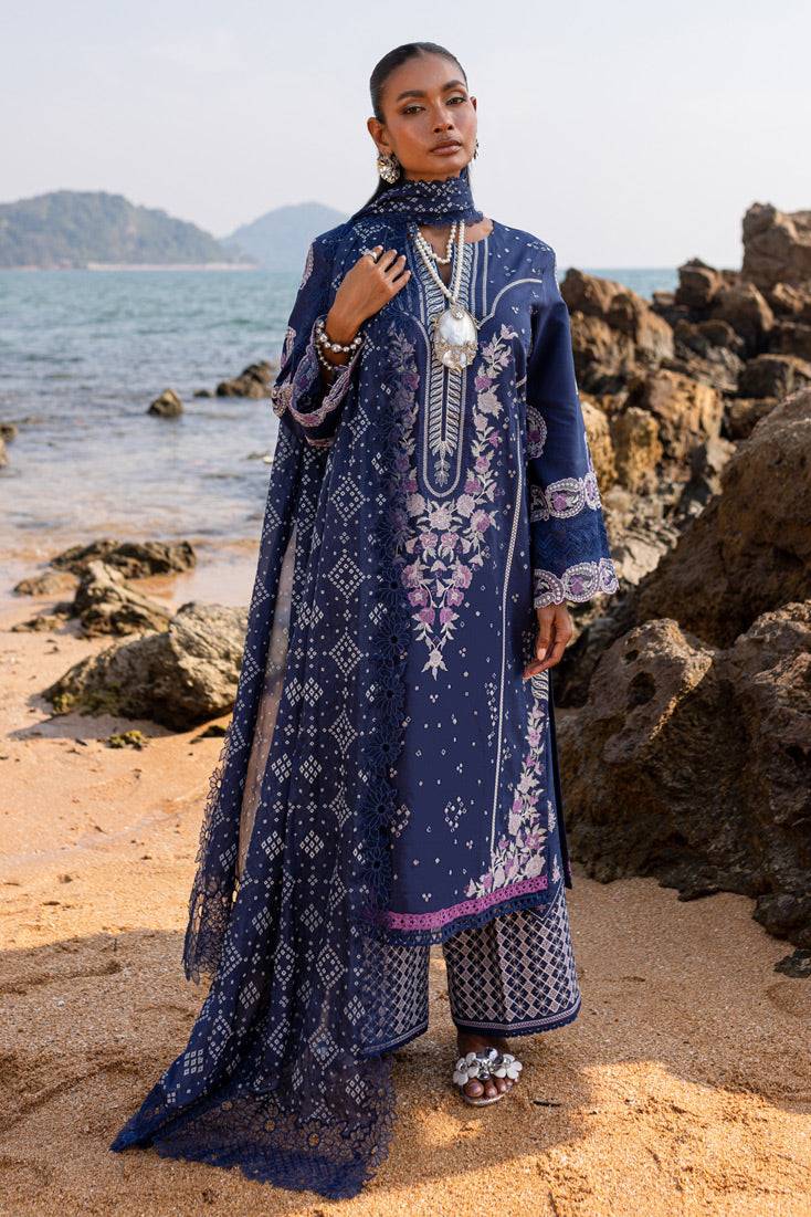 Marjjan | Fasana Lawn | MBL-09 B by Maria Faisal - Registered Vendor of : Marjjan - type : Ladies Clothes - 100% original wedding dresses