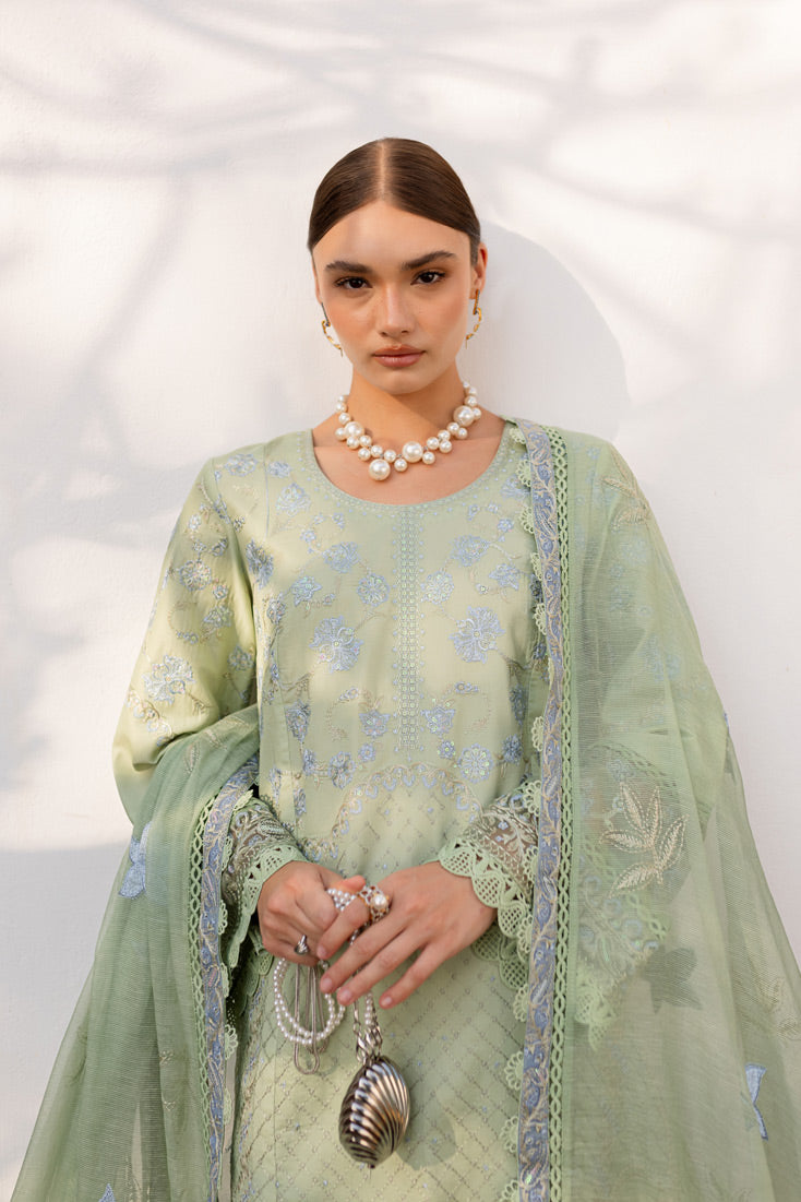 Marjjan | Fasana Lawn | MBL-11 B by Maria Faisal - Registered Vendor of : Marjjan - type : Ladies Clothes - 100% original wedding dresses
