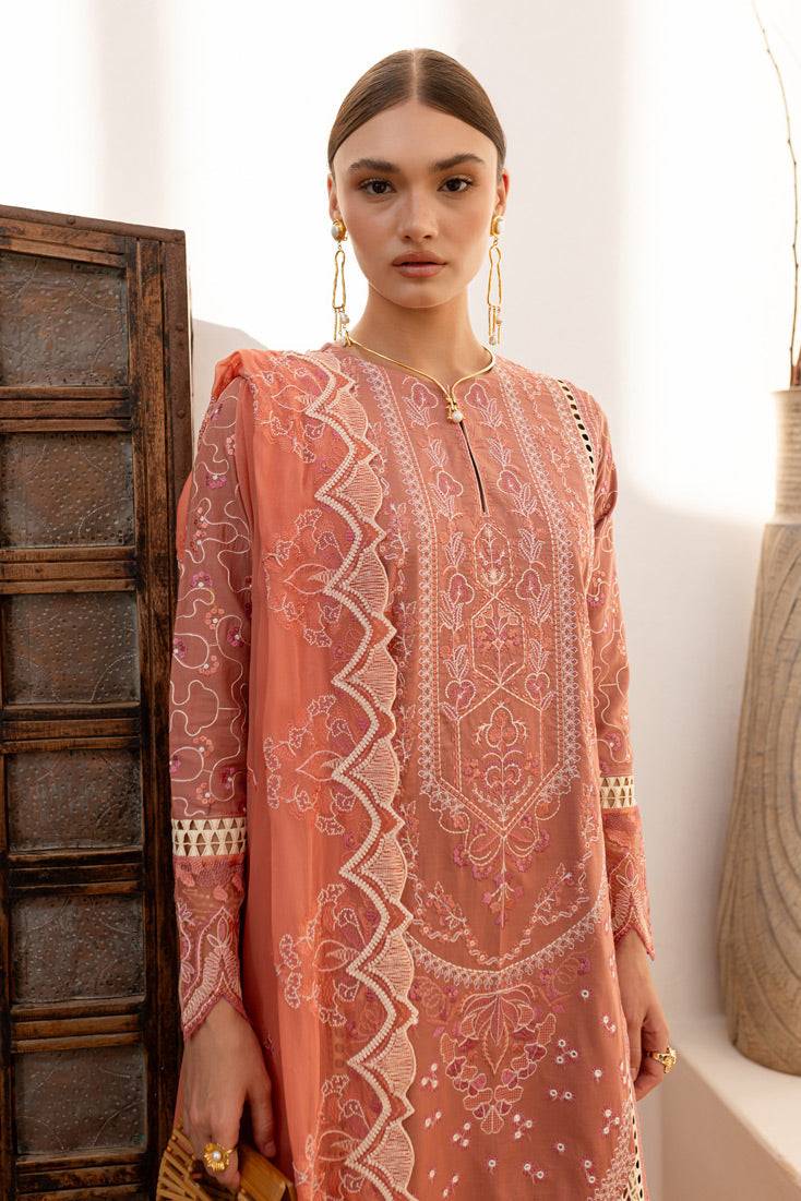 Marjjan | Fasana Lawn | MBL-12 B by Maria Faisal - Registered Vendor of : Marjjan - type : Ladies Clothes - 100% original wedding dresses
