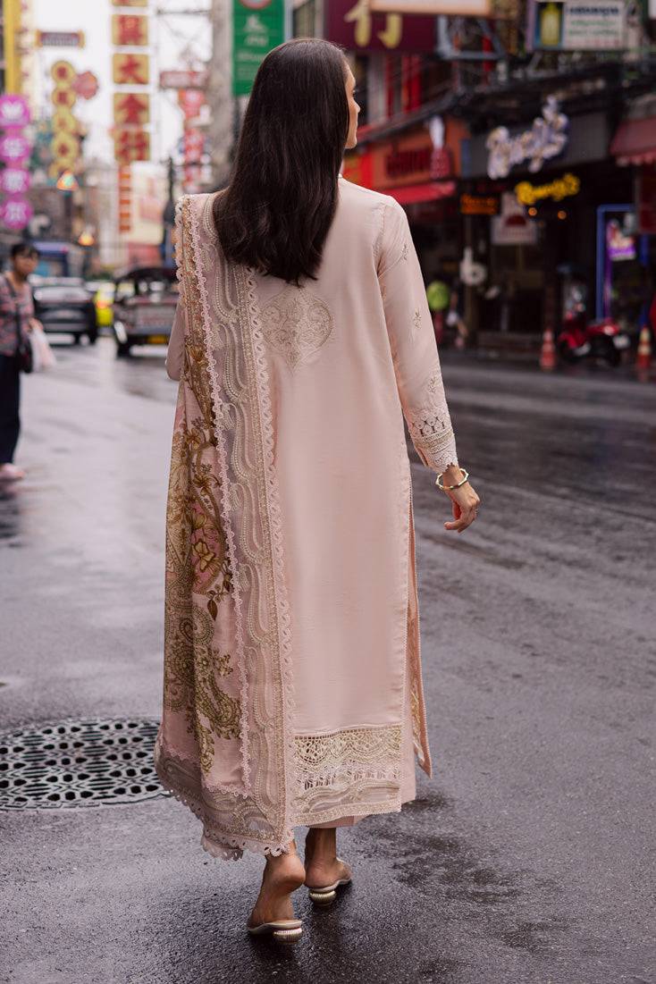 Marjjan | Carnation Lawn | MBL-15 A (PINK) by Maria Faisal - Registered Vendor of : Marjjan - type : Ladies Clothes - 100% original wedding dresses