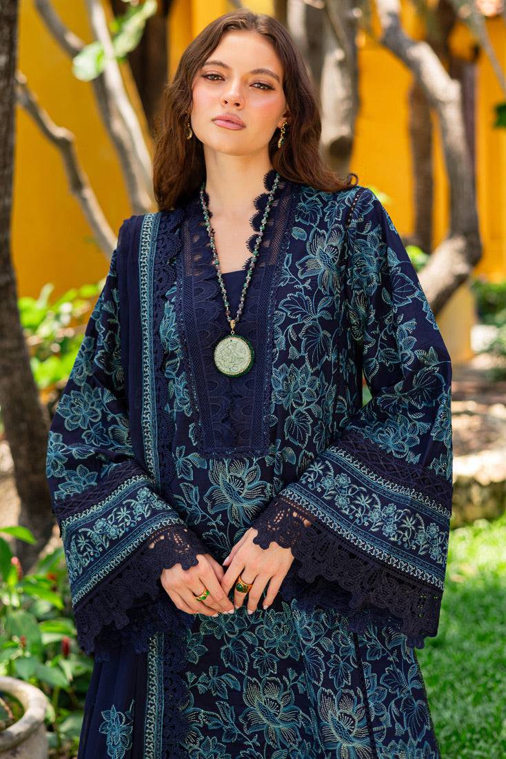 Marjjan | Seraya Lawn 25 | MBL- 23 A by Maria Faisal - Registered Vendor of : Marjjan - type : Ladies Clothes - 100% original wedding dresses