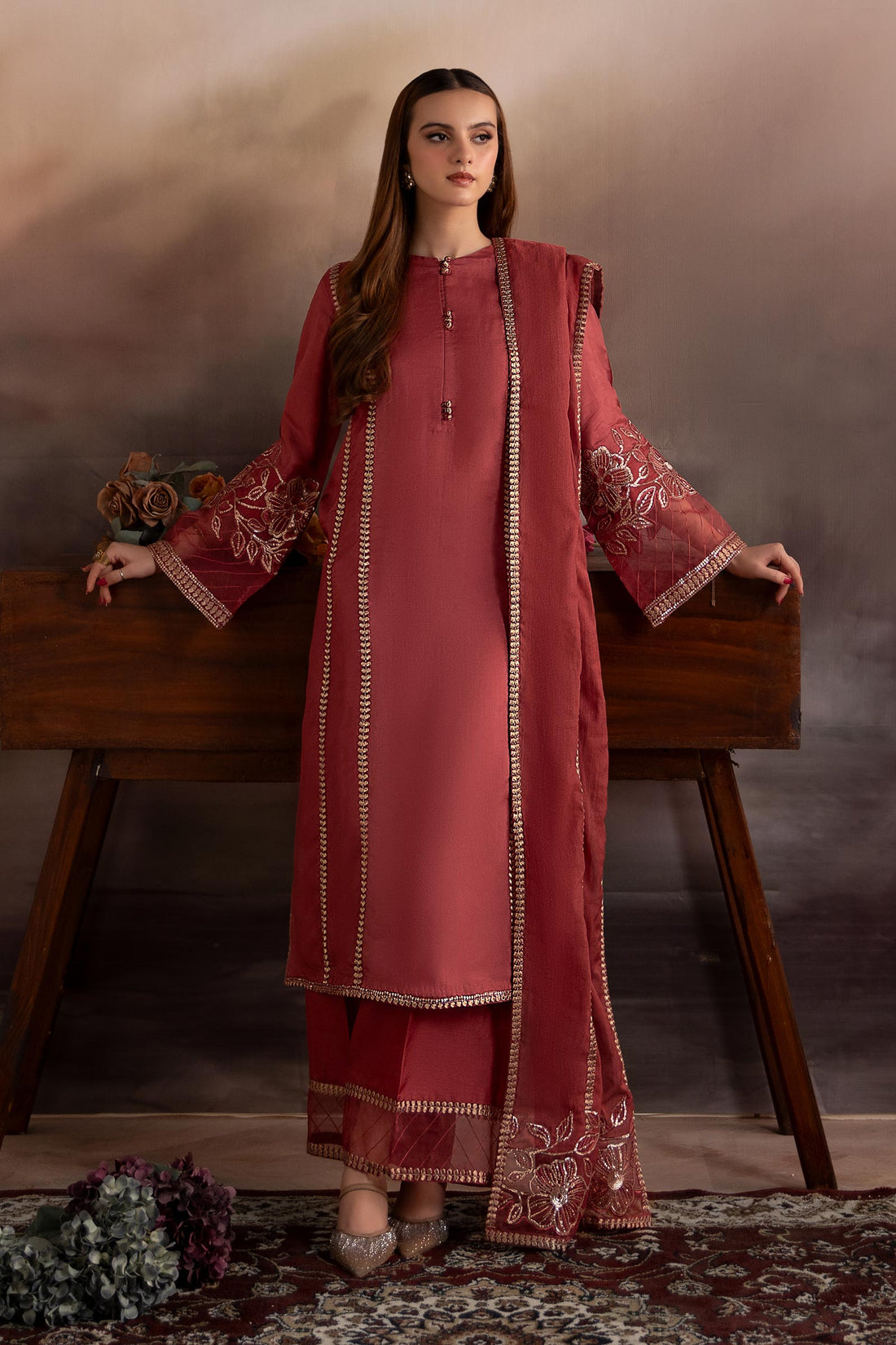 Maria B | Pre fall Dresses | MBS-W25-01 A - Ladies Clothes - Maria Faisal