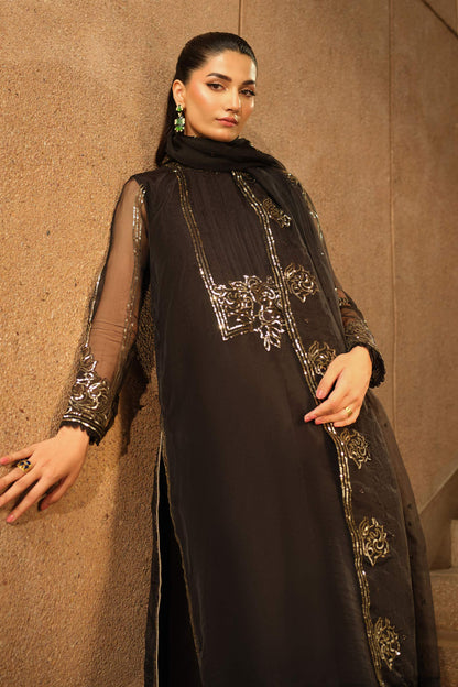 Maria B | Pre fall Dresses | MBS-W25-10 BL - Ladies Clothes - Maria Faisal