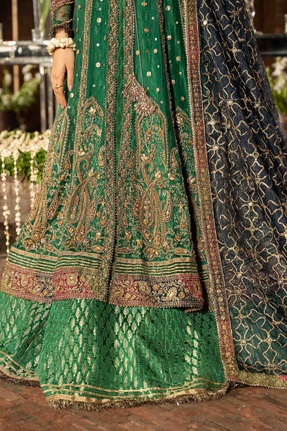 Maria B | Bridal Couture | Shyla - Designer Dress with Intricate embroidery and embellishments. Shop elegent wedding dress at Maria Faisal.