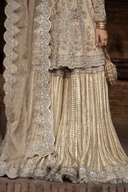 Maria B | Bridal Couture | Oriana - Designer Dress with Intricate embroidery and embellishments. Shop elegent wedding dress at Maria Faisal.