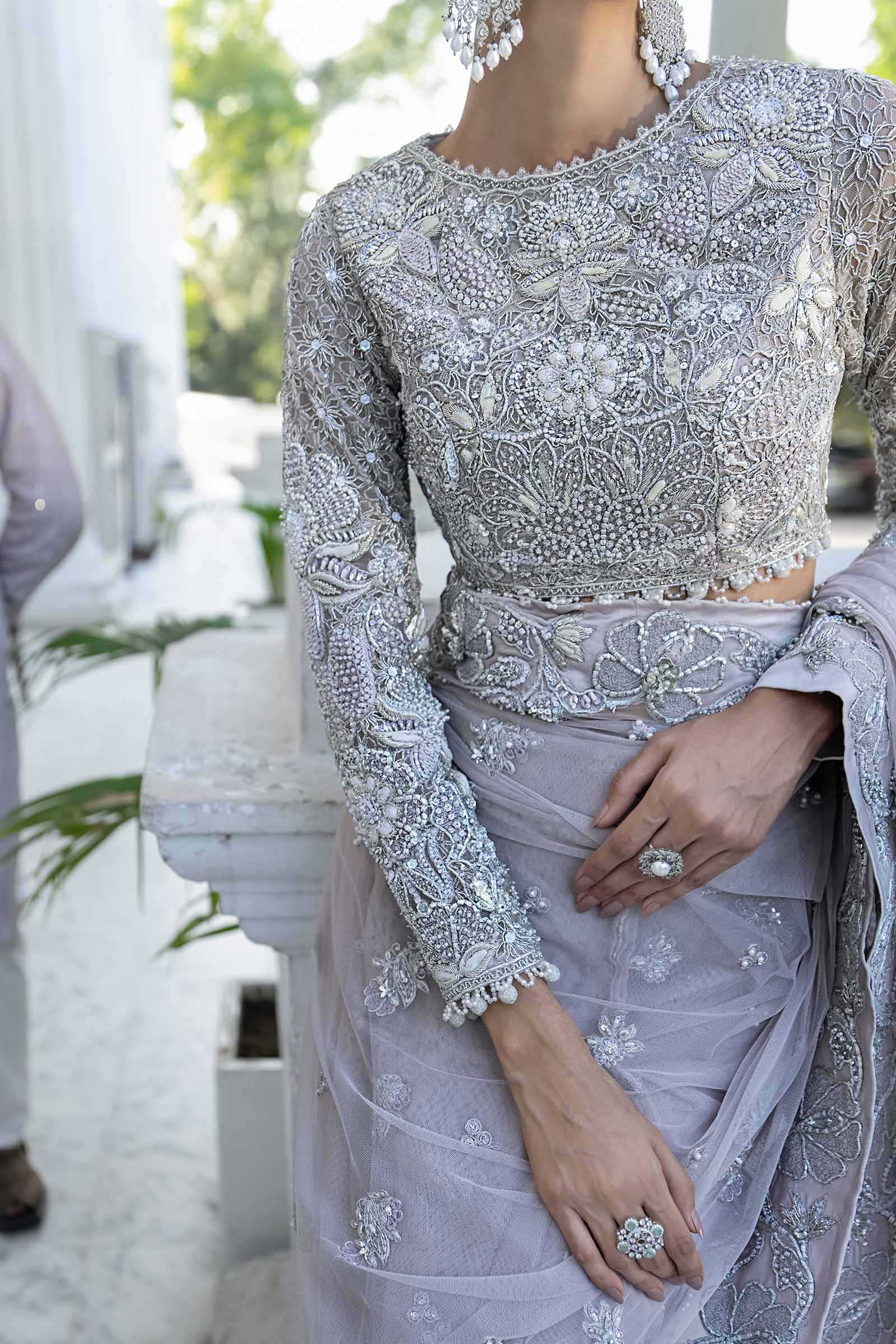Maria B | Royal Rawa Bridal Couture | Rezan - Bridal Dress - available at Maria Faisal in UK and USA.
