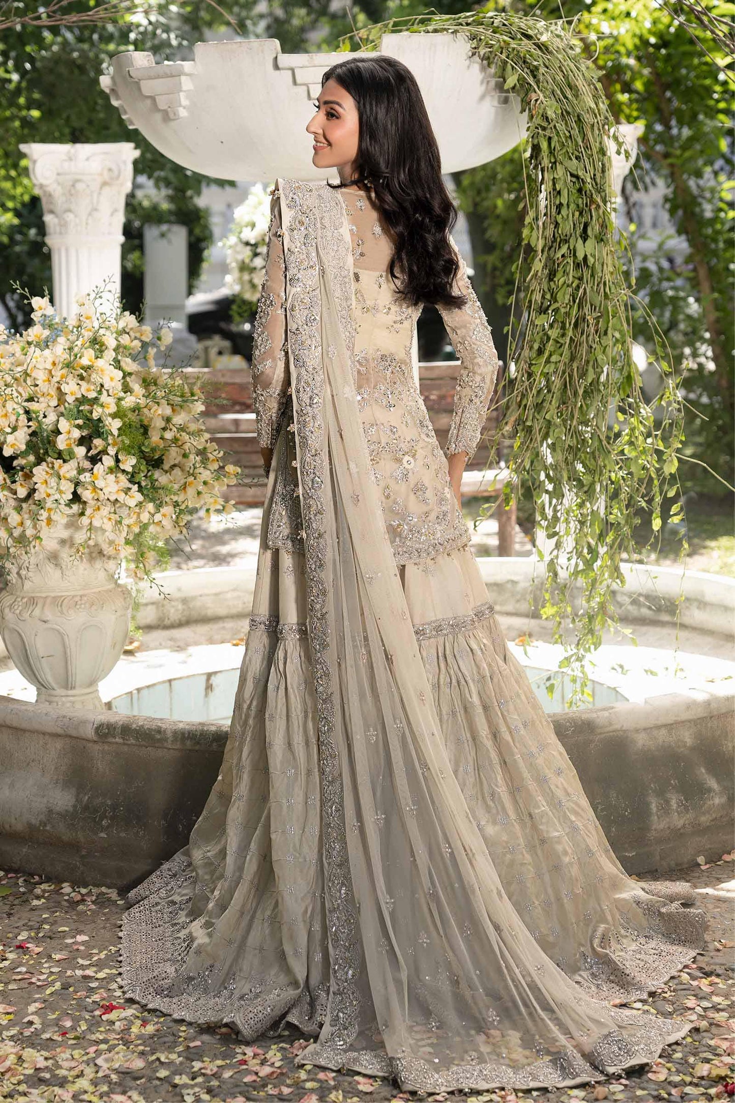 Maria B | Royal Rawa Bridal Couture | Amaris - Bridal Dress - available at Maria Faisal in UK and USA.