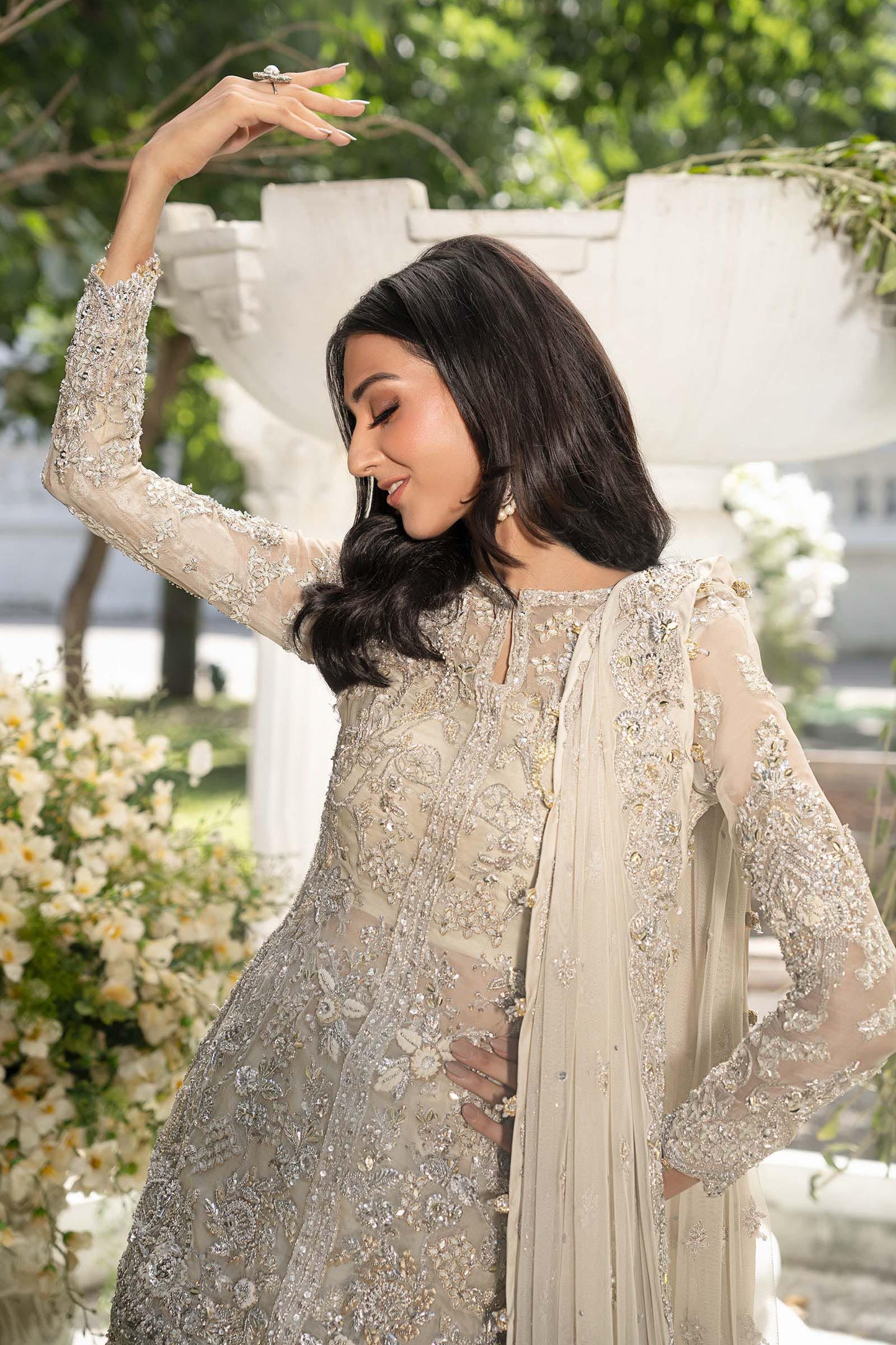 Maria B | Royal Rawa Bridal Couture | Amaris - Bridal Dress - available at Maria Faisal in UK and USA.