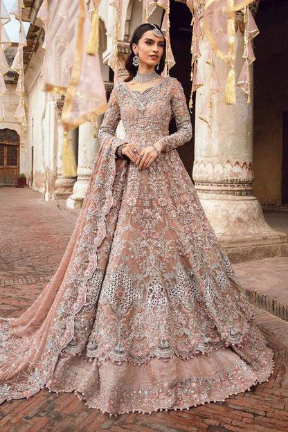 Maria B | Bridal Couture | Diyora - Designer Dress with Intricate embroidery and embellishments. Shop elegent wedding dress at Maria Faisal.