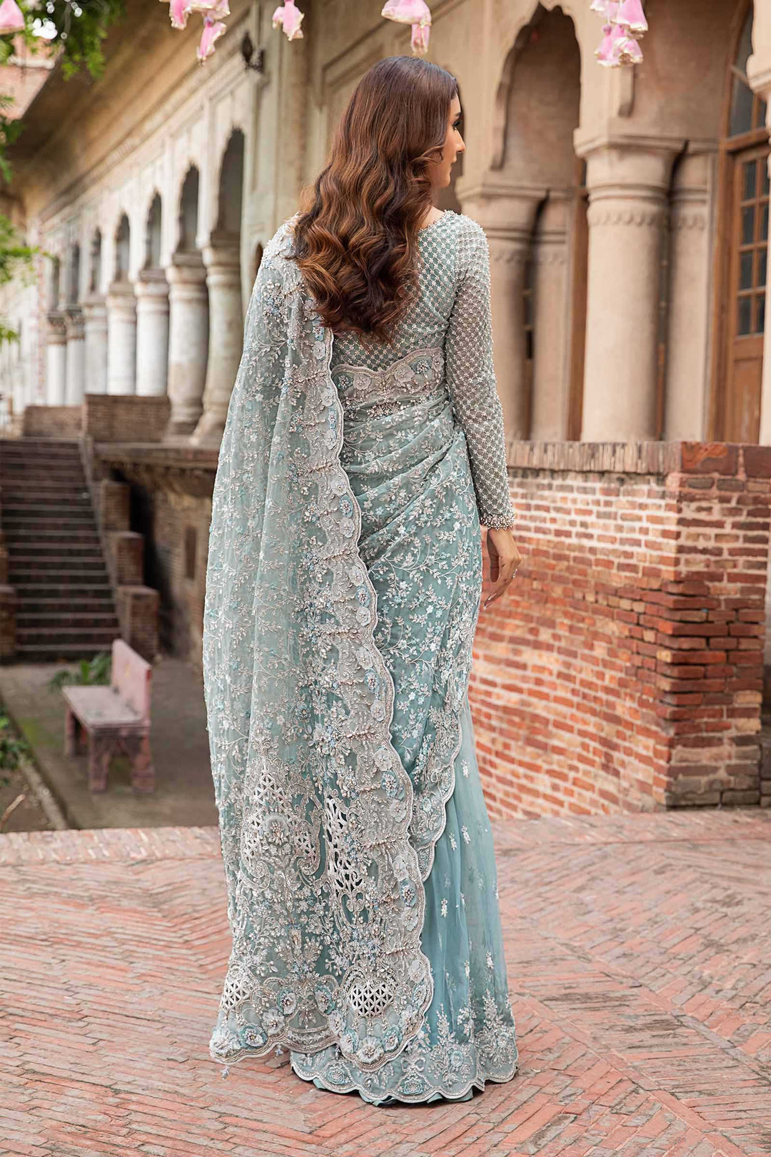 Maria B | Bridal Couture | Mabel - Designer Dress with Intricate embroidery and embellishments. Shop elegent wedding dress at Maria Faisal.