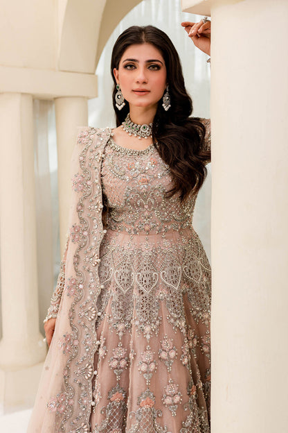 Maria B | Bridal Couture | MC-902 - Designer Dress with Intricate embroidery and embellishments. Shop elegent wedding dress at Maria Faisal.