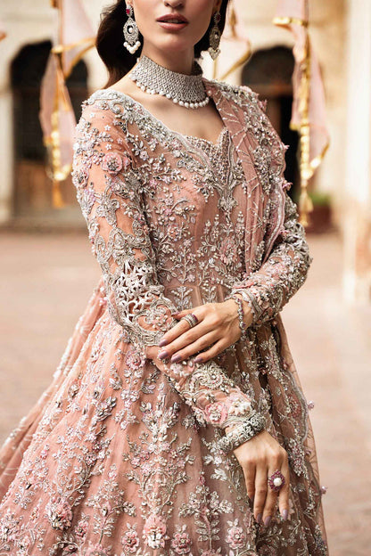 Maria B | Bridal Couture | Diyora - Designer Dress with Intricate embroidery and embellishments. Shop elegent wedding dress at Maria Faisal.