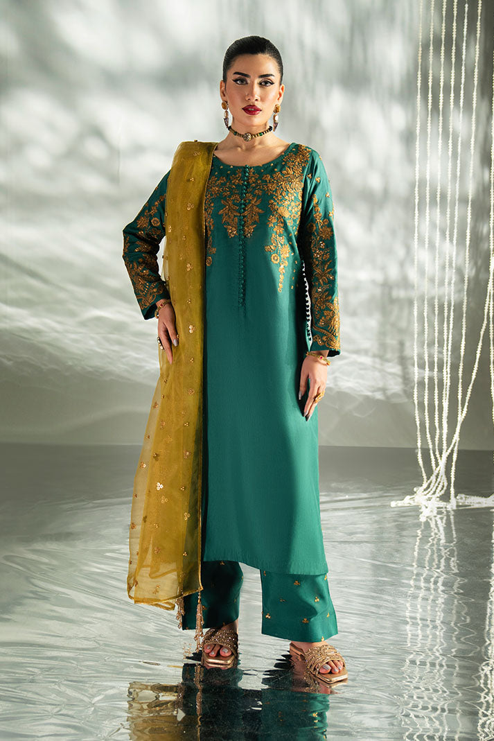 Imrozia Premium | Rosaile Luxury Pret | IP-178 Mehrun - Luxury Dress - available at Maria Faisal in UK and USA.