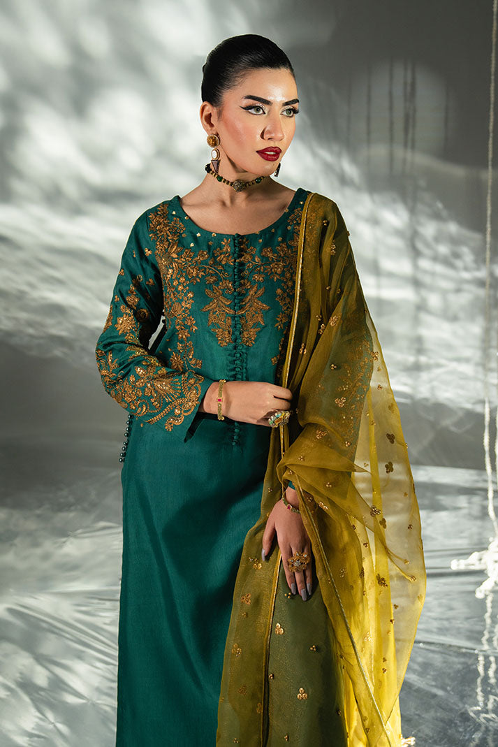 Imrozia Premium | Rosaile Luxury Pret | IP-178 Mehrun - Luxury Dress - available at Maria Faisal in UK and USA.