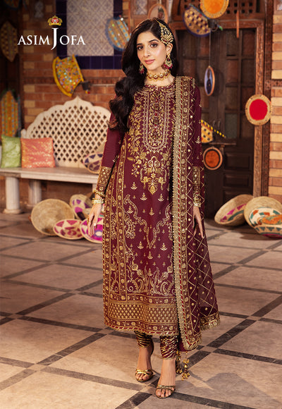 Asim Jofa | Chamak Damak Festive 24 | AJCD-09 - Pakistani Dress - Maria Faisal